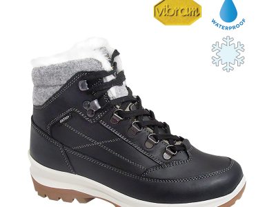 Redland Footwear - Banff Black Boot - Product Number: 14131D4G